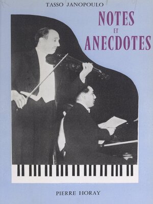 cover image of Notes et anecdotes